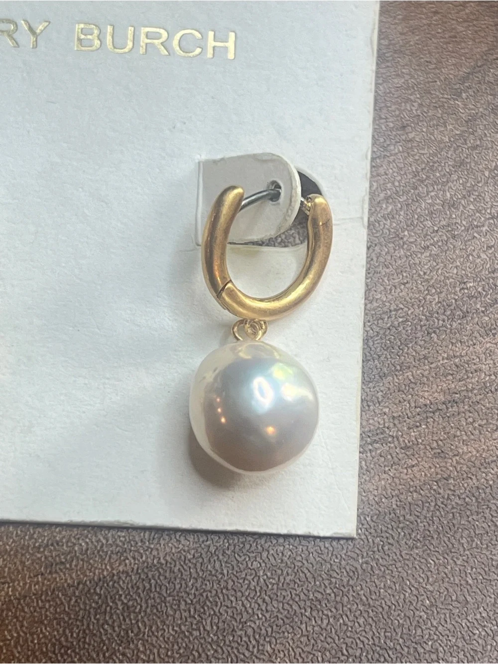 Tory Burch Kira Mismatched Hoop Earring